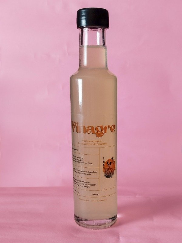 Producto - Vinagre de Sidra de Manzanas con azucar organica Ikey x 375cc