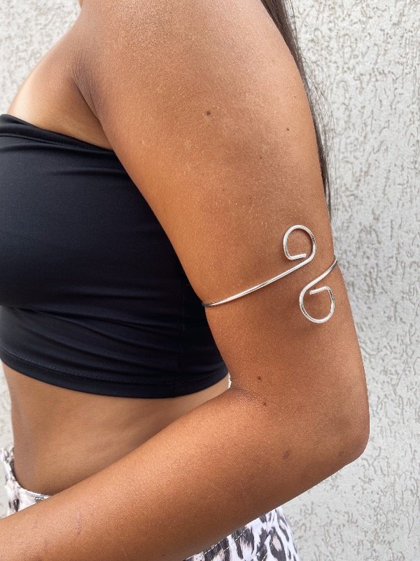Producto - Brazalete Estocolmo Plateado