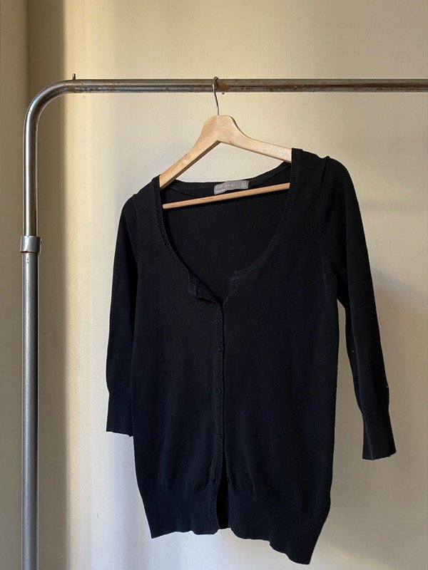 Producto - Sweater Zara negro manga 3/4