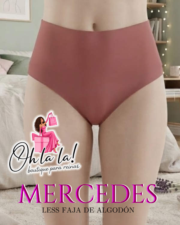 Producto - MERCEDES LESS FAJA TIRO ALTO DE ALGODÓN PREMIUM - 0