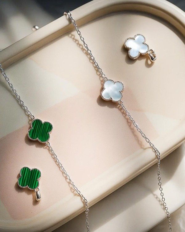 Producto - Pulseras de Plata con Tréboles