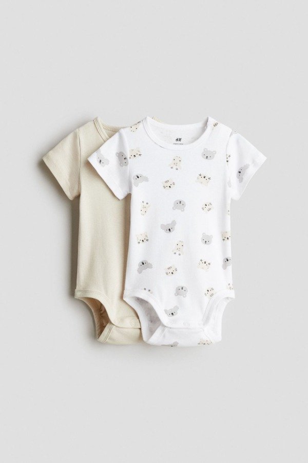 Producto - Pack x 2 bodies HyM animales