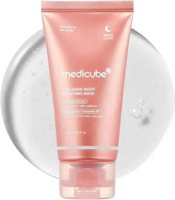 Producto - Mascarilla Facial Nocturna Medicube Collagen Night Wrapping Mask 75ml. ORIGINAL