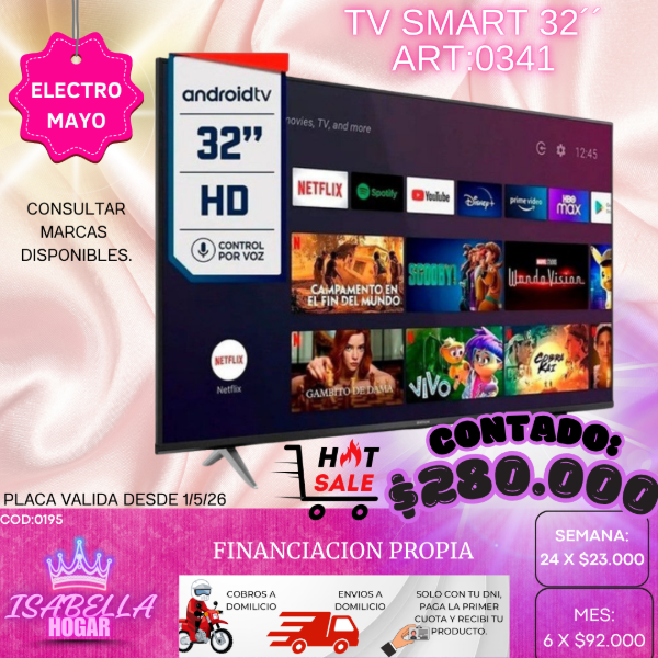Producto - TV SMART 32"