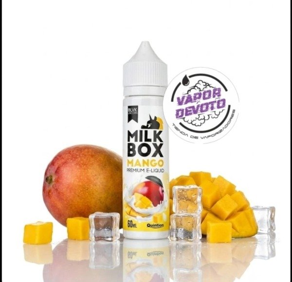 Producto - Blvk mango premium liquid milk box mango fresco clon