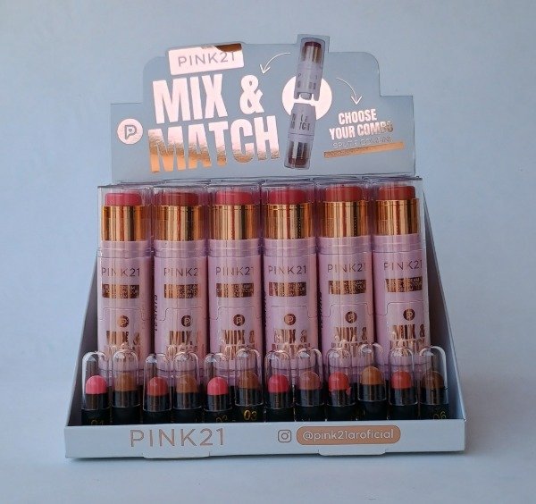 Producto - RUBOR EN BARRA + CONTORNO PINK 21