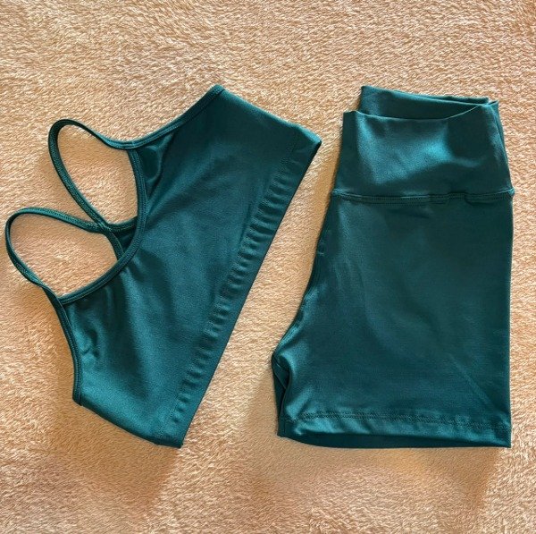 Producto - Calza corta lycra VERDE inglés - 1