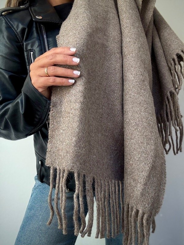 Producto - BUFANDON XL - VISÓN - 1