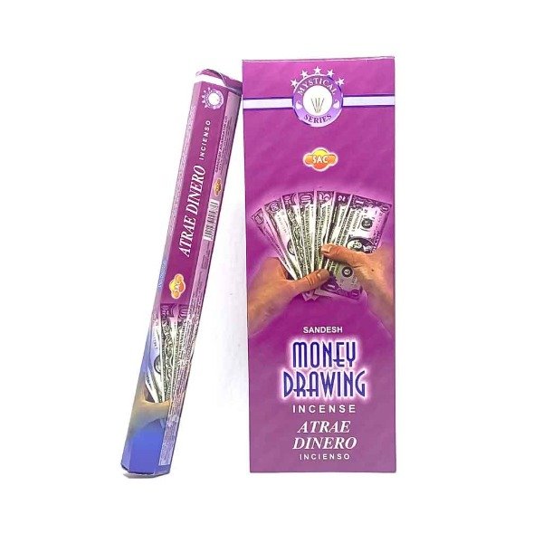 Producto - Sahumerios extra largos SAC Dibujo del Dinero x 6 unid.