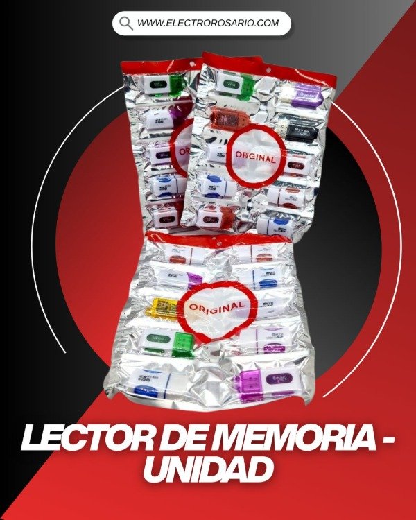 Producto - LECTOR DE MEMORIA - UNIDAD