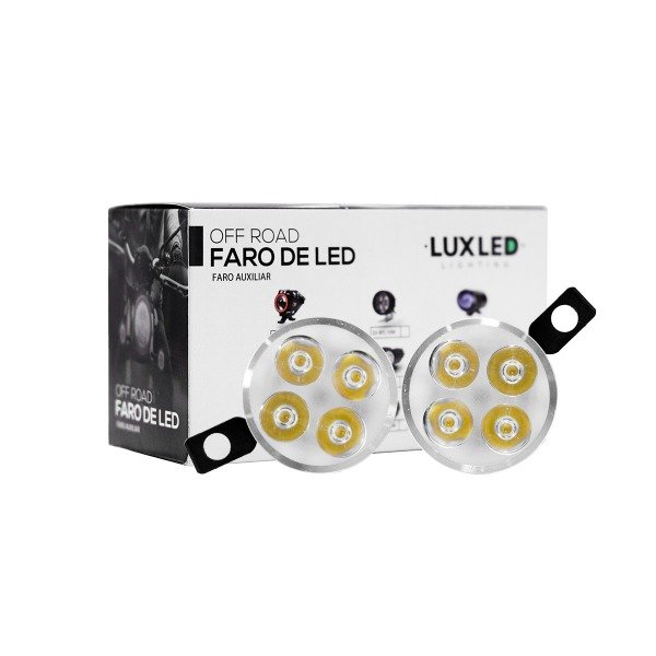 Producto - Juego de Faros Universales 4 LEDs 12W