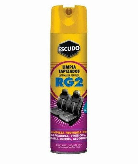Producto - Espuma Limpia Tapizados RG2 Escudo x360cm3