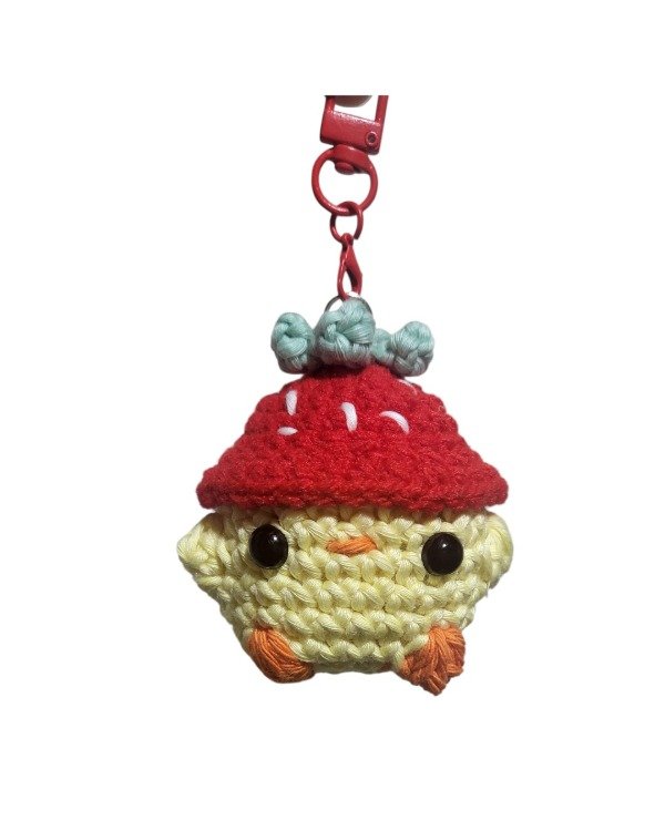 Producto - Patito Strawberry GLOW  - Brilla en la oscuridad