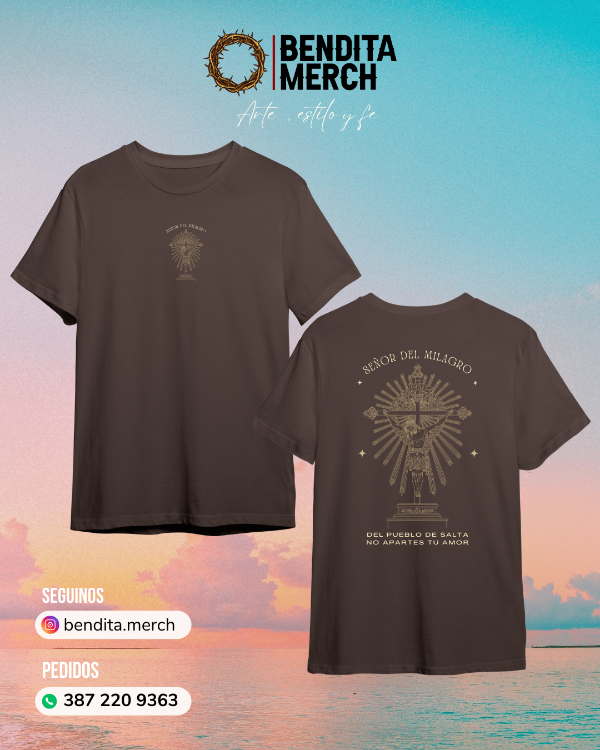 Producto - Remera Minimalista Marrón - 1