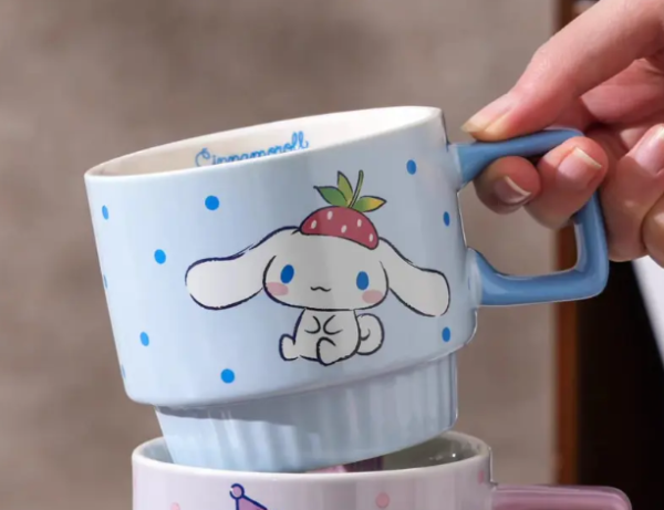 Producto - Taza Ceramica Apilable Cinnamaroll Kuromi