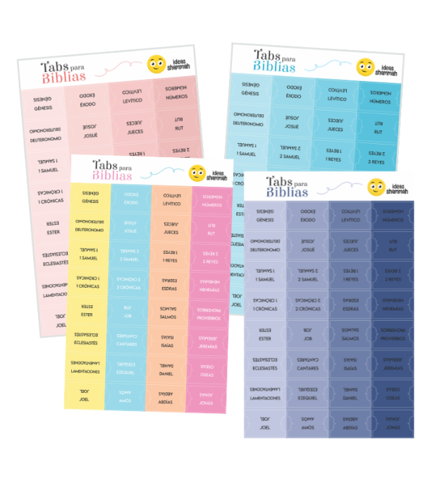 Producto - TABS AUTOADHESIVOS PARA BIBLIA