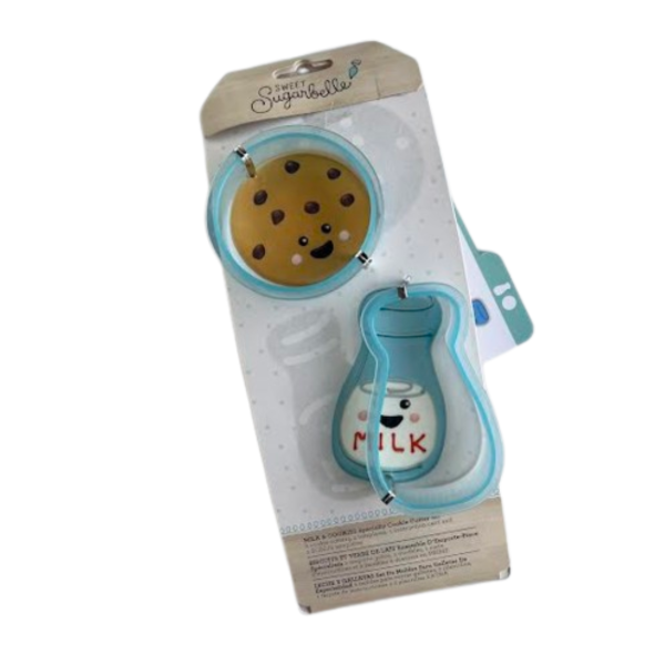 Producto - Cortante cookie y leche + 4 stencil