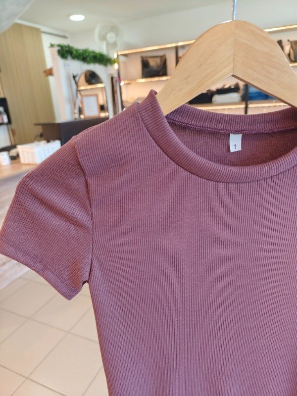 Producto - Remera algodón morley manga corta - Uva - 1