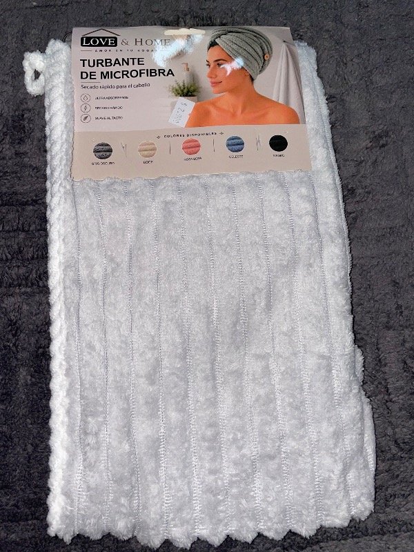Producto - Turbante de microfibra LOVE y HOME - 1