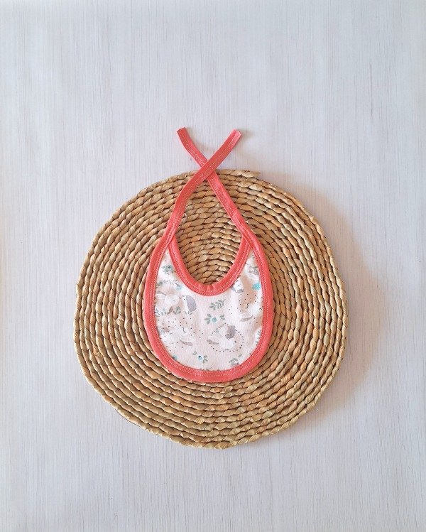 Producto - Babero RN Erizo Durazno