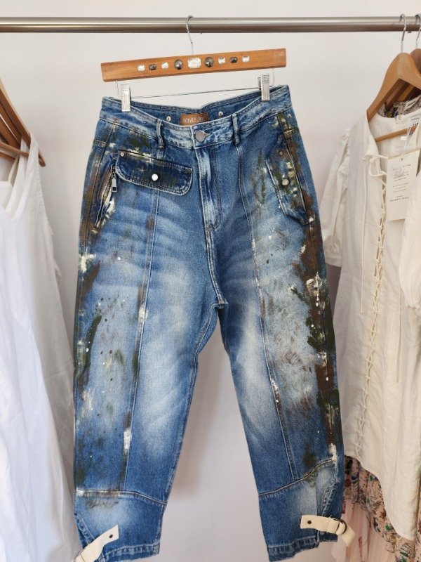 Producto - Jean Baggy paint ANIMALE