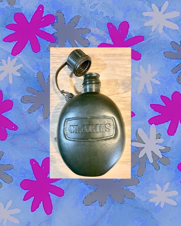 Producto - Cantimplora Clarks c/funda Verde militar