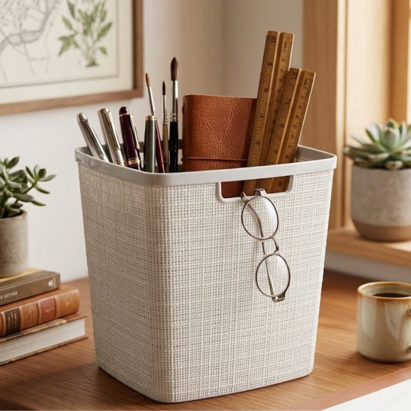 Producto - Canasto organizador Símil Yute - XL