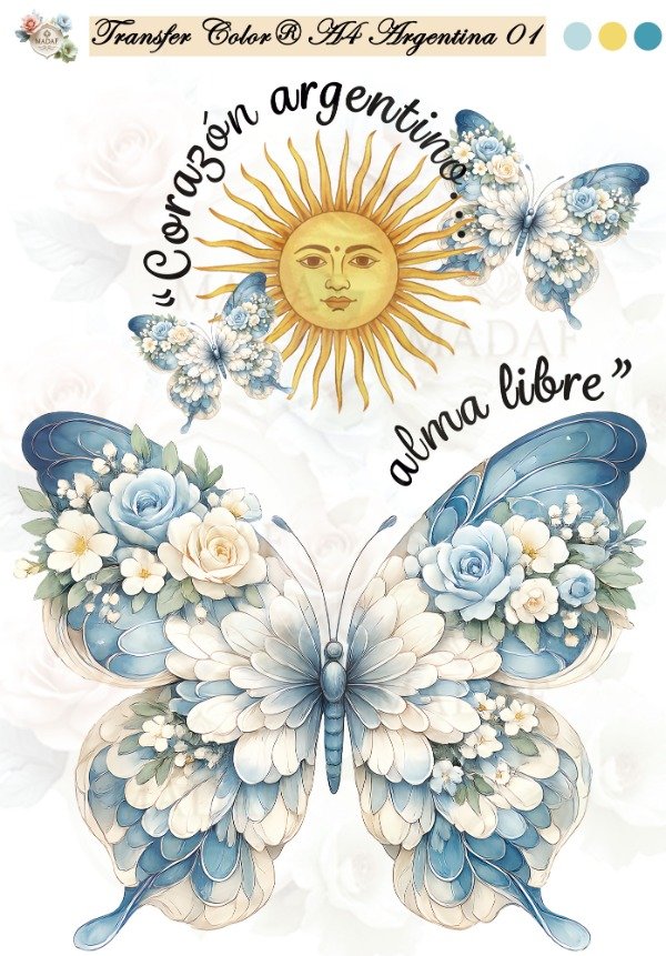 Producto - TRANSFER COLOR A4 ARGENTINA 01