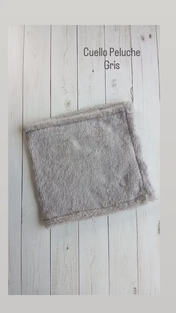 Producto - CUELLO PELUCHE GRIS