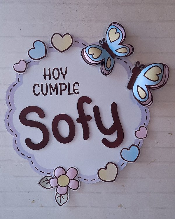 Producto - Cartel de bienvenida