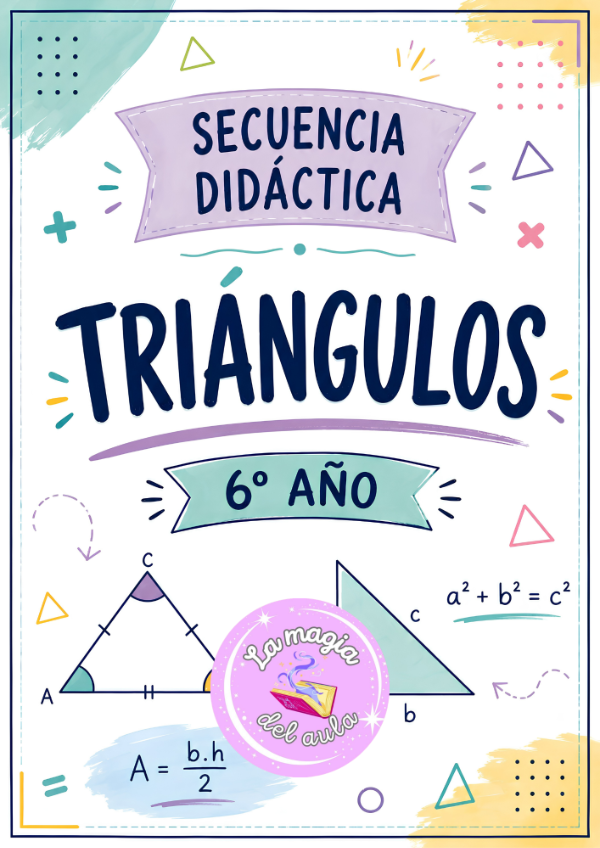 Producto - Secuencia didáctica "Triángulos" 6to