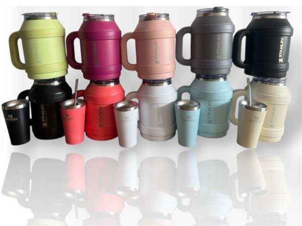 Producto - TERMO TANQUE STANLEY 3 SELLOS 1,100 L MATE 150 ML Y BOMBILLA