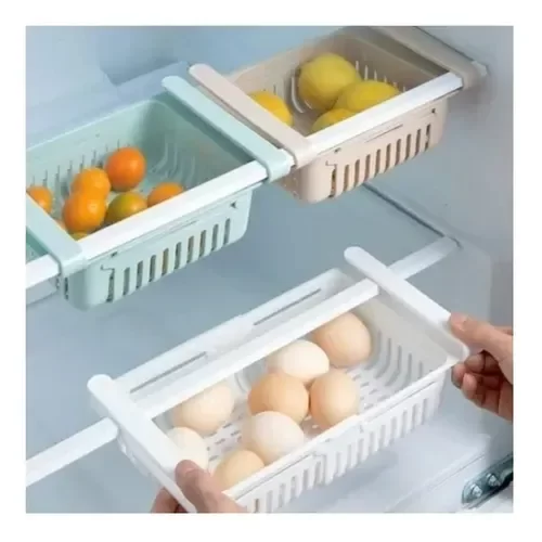 Producto - CANASTO ORGANIZADOR DE HELADERA EXTENSIBLE