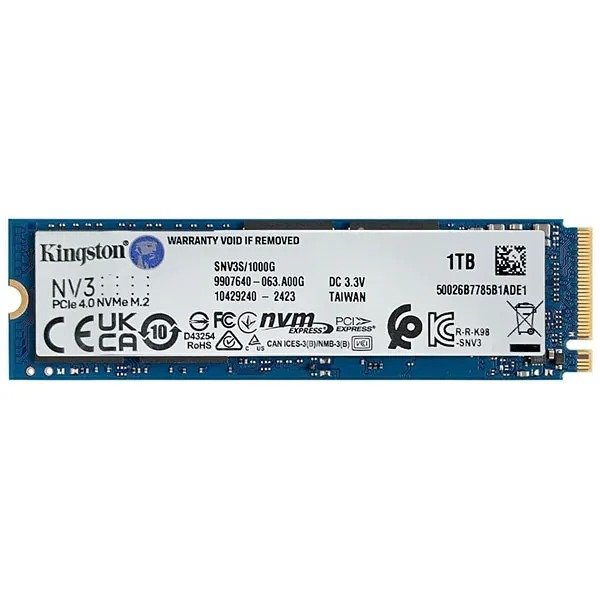 Producto - Kingston M2 de NV3 SNV3S 1000G 6000 MB s de Leitura - Azul