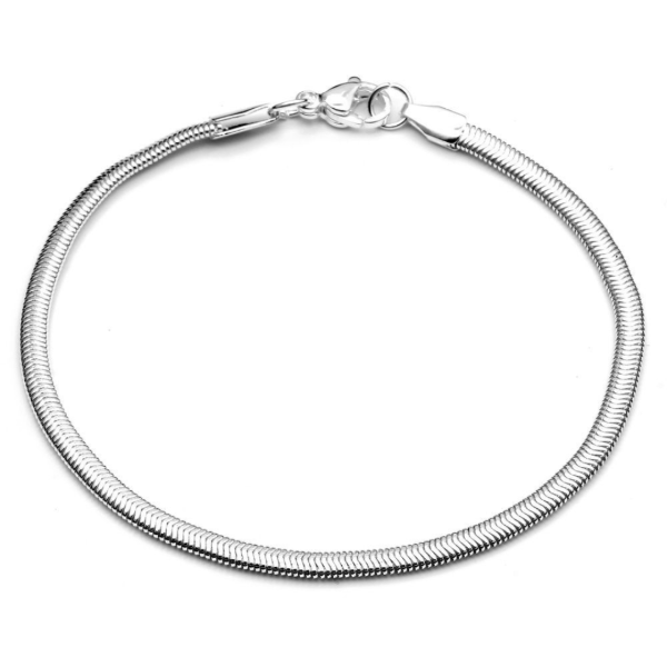 Producto - pulsera Snake (plateada)