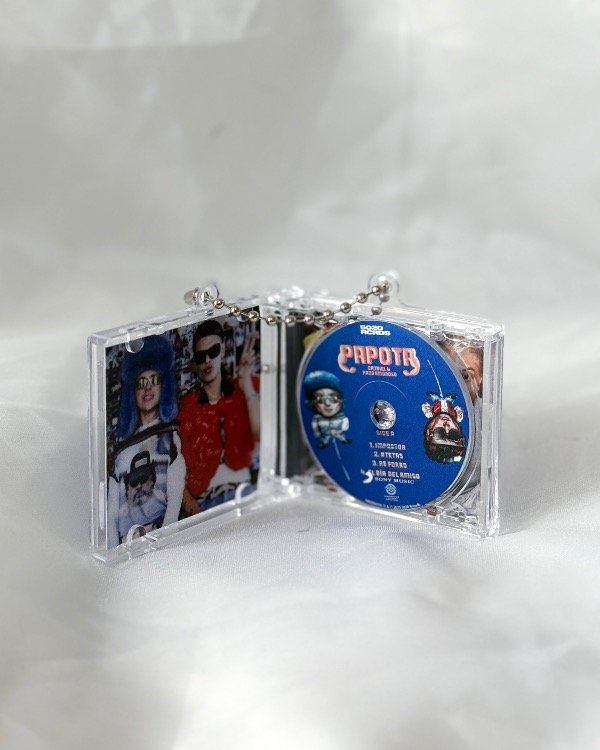 Producto - Llavero Mini Cd PAPOTA - CATRIEL Y PACO con NFC - Llaveros - 1