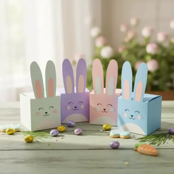 Producto - cubo conejo  10cm x 10,5cm x 10cm