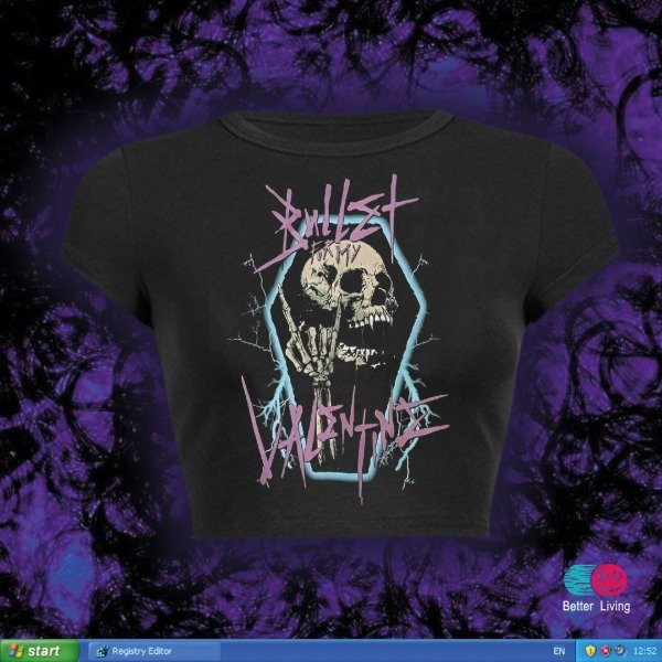 Producto - Skeleton BFMV - baby tee