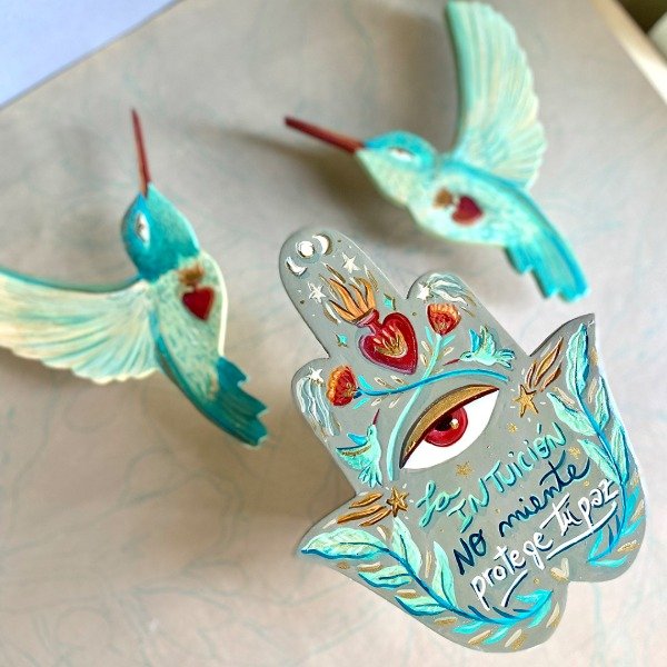Producto - Hamsa /Mano de Fátima Protege tu Paz - 3