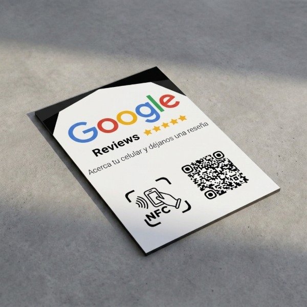 Producto - Expositor Reseñas Google (Variante 2) - 5