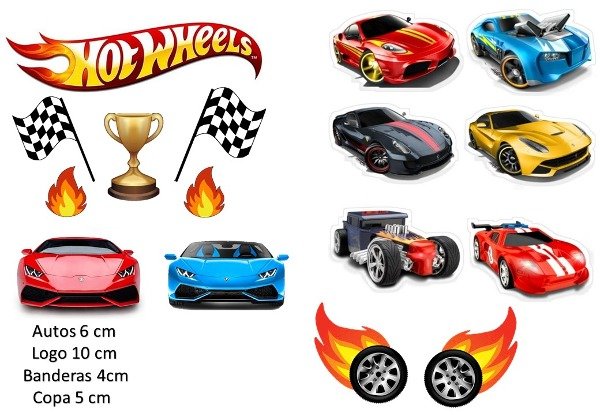 Producto - LAMINA HOT WHEELS LA TORTA