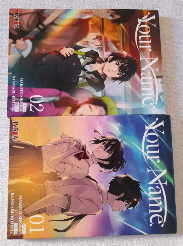 Producto - Your Name - Tomo 1 Y 2 - Makoto Shinkai - Ivrea