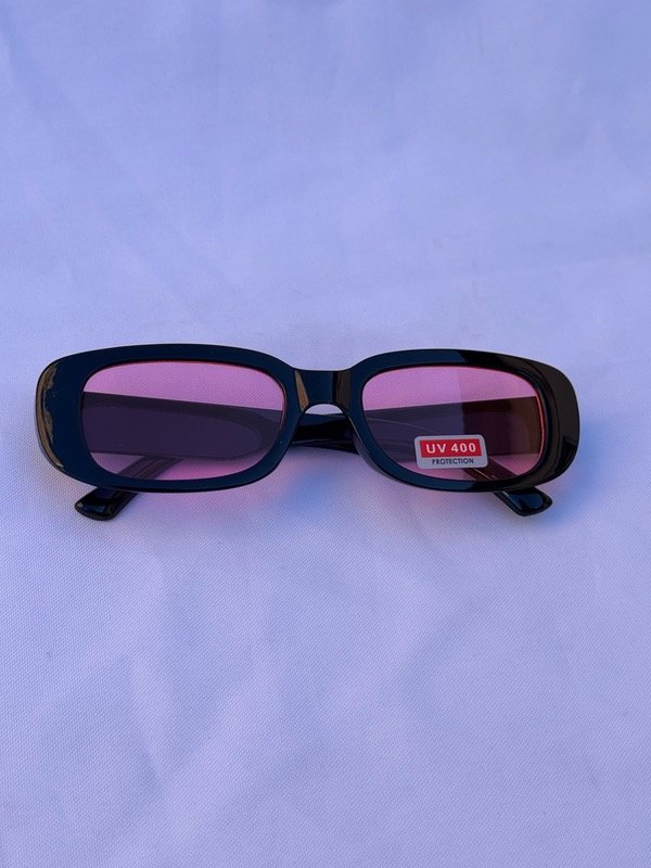 Producto - LENTES RETRO NEGRO CON ROSADO