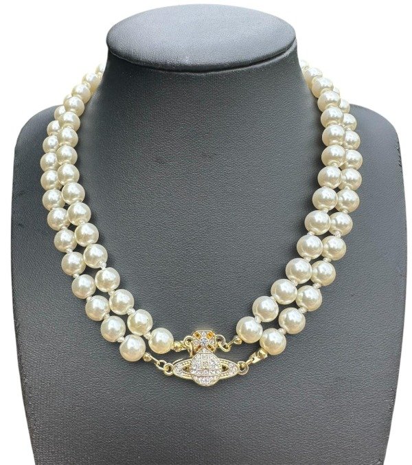 Producto - COLLAR PERLAS VIVIENNE WESTWOOD BLANCO