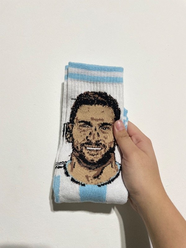 Media caña premium Messi cara