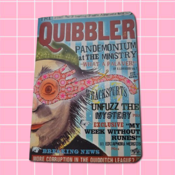 Producto - LIBRETA A6 THE QUIBBLER HARRY POTTER