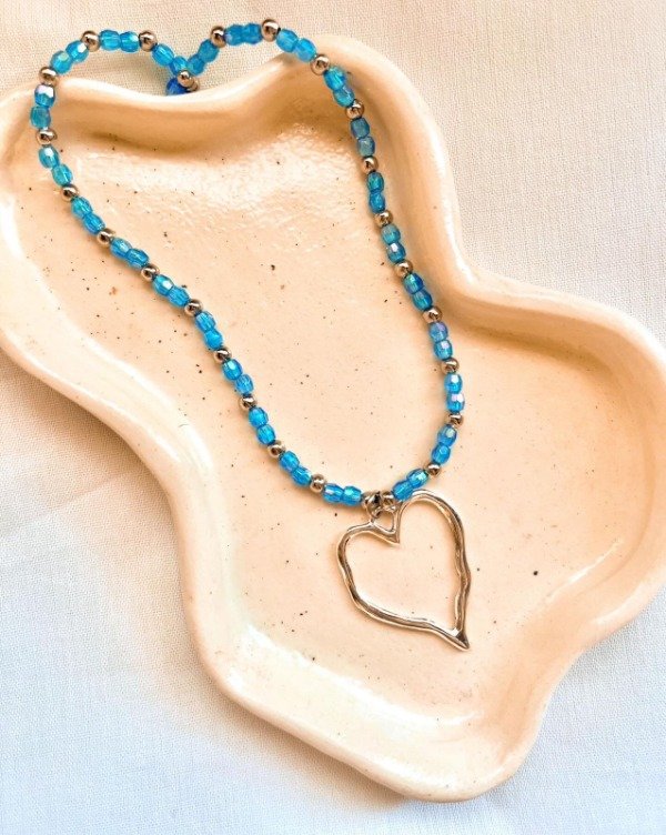 Producto - Choker love facetado