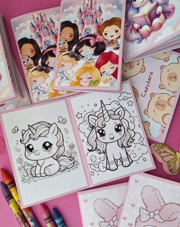 Producto - Mini libritos para colorear