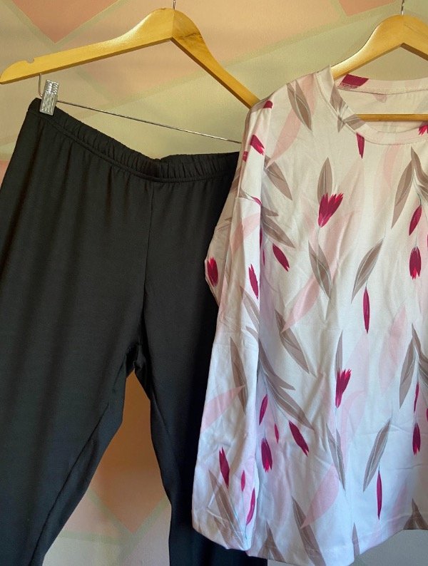 Producto - Pijama flowers pink