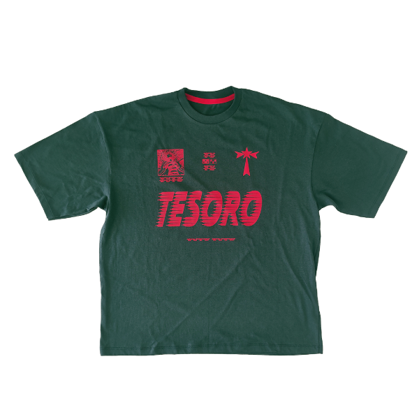 Producto - remera tesoro más allá (verde oscuro) - 0